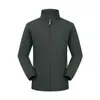 Jaqueta Três em Um Masculina e Feminina Fina Impermeável, Corta-Vento e Respirável Esportiva Simples com Logotipo Imprimível Roupas de Montanhismo para Exterior