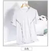 Verano Nueva Camiseta de Manga Corta de Seda de Hielo para Hombre Delgada Casual Suelta Talla Grande Camiseta de Media Manga Cuello Redondo Top de Secado Rápido