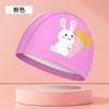 Gorro de baño para niños y niñas, universal, cómodo, no apretado, con revestimiento de PU, profesional, venta al por mayor, novedad de 2024
