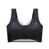 Cross-border Lace plus size Vest Traceless Ice Silk Push-up Sutiã Fino Respirável Costas Bonitas Peito Grande Pequena Roupa Interior Fixa