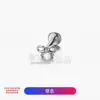 Brincos de Liga de Titânio F136 Mini Laço Studs para Osso da Orelha com Rosca Interna Studs de Nariz Joias de Piercing de Titânio G23 Studs de Lábio