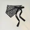 25 Bufandas Triangulares Nuevas con Cordones Estampado de Anacardo Leopardo Cortina de Asiento Accesorios de Pañuelo para la Cabeza Estilo Coreano Chal Retro para Mujer