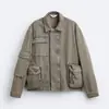 Cortavientos de color sólido hechos a medida según tu diseño, cortavientos de estilo simple a prueba de viento, cortavientos softshell personalizados para team building corporativo