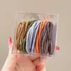 Prendedor de cabelo preto para rabo de cavalo alto para mulheres, altamente elástico e durável, não puxa nem deixa marcas no cabelo, faixa de cabelo, acessório de cabelo elástico