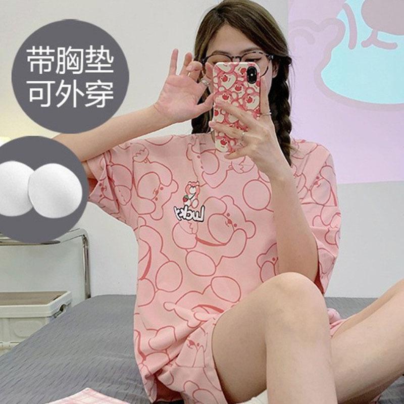 挎莓熊带垫-短