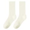 Calcetines Blancos Holgados para Mujer, Absorbentes del Sudor, Resistentes al Olor, Elásticos, Sin Costuras, Calcetines de Maternidad, Algodón, Antibacterianos, Duraderos, Anti-Pilling, Calcetines Deportivos