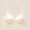 Los bustos pequeños se ven más grandes con el sujetador strapless sin costuras y sin espalda para mujer, copa fija, sin varillas, push-up, sujetador tipo tank top anti-caída