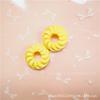 Accesorios de resina de donut de simulación, material de funda de teléfono de crema DIY, accesorios para la cabeza de niños