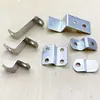 Conectores para Herrajes de Muebles Soportes en Ángulo en Forma de Z Clips de Sujeción para Puertas y Ventanas de Vidrio Placas de Presión para Paneles Traseros de Marcos de Fotos Protectores de Esquina de Hierro Soportes