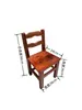 Silla con Respaldo de Madera Maciza, Banco, Silla con Respaldo de Madera Maciza para Casa Antigua, Banco Nuevo Estilo para Cambiar Zapatos de Baile, Madera Maciza