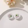Moda Europea y Americana Pedrería Bordado a Mano con Hilo de Seda Hilo Dorado Bordado Flor Pequeña Pegatinas de Tela Accesorios para el Cabello DIY Tocado Flor para Zapatos Accesorios Materiales