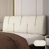 Almofada de cabeceira, encosto duplo com acolchoamento macio, almofada de cama tatami, capa removível e lavável para cabeceira de cama, almofada de encosto simples e grande, fronha
