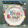 Prato de Papel Descartável para Festa de Aniversário, Copo de Papel, Balão Colorido, Toalha de Mesa, Conjunto de Piquenique Estilo Festa Camping Pronto para Atacado