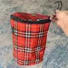 Cesta colgante de tela para bicicleta con tapa de lona con tapa Cesta para bicicleta Cesta de verduras para bicicleta Accesorios Equipo 0.42