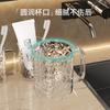 Enjuague Bucal, Cepillado de Dientes y Taza para Lavar para Uso en Casa, Taza de Plástico Glacier de Lujo Portátil para Parejas y Niños, Gran Capacidad para el Baño