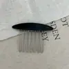 Pinza para el Cabello con Peine de Acetato de Alta Corona Esponjosa Insertada por Detrás para Mujeres Control de Cabello Suelto de la Frente Peine para el Cabello Pinza para Peinado Semirecogido Accesorios para el Cabello