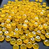 Ágata amarillo hielo amarillo atardecer ábaco de calcedonia DIY cuentas sueltas accesorios DIY espaciadores para pulseras y collares