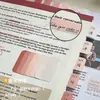 Etiquetas Índice Cor Morandi Notas Adesivas para Estudantes Papel Adesivo Papel de Nota Tiras de Papelaria Podem Ser Escritas