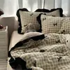 Conjunto de Cuatro Piezas de Terciopelo de Leche con Lazo Estilo Hepburn Francés Casual Conjunto de Cuatro Piezas de Terciopelo Coral de Invierno Terciopelo Coral 2m