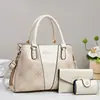 Conjunto de Bolsas Mãe e Filha Transfronteiriço, Bolsa de Mão Feminina Taizhou, Bolsa de Mão de Poliéster para Comércio Exterior, Bolsa Transversal de Ombro Único Estampada, Conjunto de Três Peças