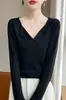 Fornecimento Direto da Fábrica Cardigan com Gola Alta Jaqueta Feminina Outono e Inverno Botão Colorido Malha Top Curto Retrô Elegante