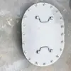 Tapas de registro ovaladas de acero hechas a medida para uso marino, herméticas y con forma de barco, procesadas y personalizadas