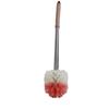 Cepillo de baño redondo cepillo de limpieza doméstico cepillo sanitario universal integrado redondo mango largo cepillo de baño sin perforaciones varilla gruesa