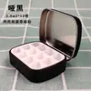 Mini Paleta Caja de Lata Pintura de Acuarela Esmalte de Uñas Gel Caja Dispensadora Portátil para Exteriores Tapa abatible Caja Metálica para Caramelos