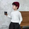 Roupa de Baixo Plush de Inverno com Manga Longa para Crianças 2026 Novo Estilo Tendência Roupas Quentes para Meninos Pequenos Bebê Estilo Coreano Roupa de Inverno
