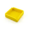 Cenicero Simple para Reuniones en Casa u Oficina, Fácil de Limpiar, Resistente a Altas Temperaturas, Cenicero de Silicona Anticaídas, Listo para Imprimir Logo