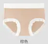 Pantaletas de Seda de Hielo Sin Costuras de Cintura Media para Mujer, Braguitas Levanta Glúteos, Encaje Sexy, No Aprietan, Entrepierna de Algodón Puro, Tallas Grandes
