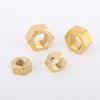 Porca de cobre/porca de cobre/porca sextavada de cobre tampa de parafuso porca anti-solta M3M4M5M6M8M10M12M14-M20