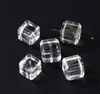 Cuentas cúbicas de cuarzo rutilado dorado natural, cuentas lisas de cristal dorado para pulseras y joyería DIY al por mayor