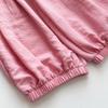 Pantalones de Verano para Niñas 2025 Estilo Coreano Bebé Niña Versátil Casual Suelto Lazo Leggings Casuales Pantalones Linterna