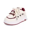 Zapatillas Deportivas para Niñas 2026 Estilo Primavera y Otoño, Suela Suave de Moda, Velcro Antideslizante, Zapatos Blancos Casuales para Niñas Pequeñas