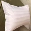 Sábanas de hotel al por mayor, sábanas de rayas blancas, sábanas para camas de spa de belleza, sábanas de satén a rayas blancas para casas de huéspedes, sábanas para tiendas de masajes
