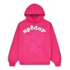Modelo Nuevo 2026 en Stock Venta Caliente en Amazon Original Sp5Der Sudadera de Peso Pesado 450g con Telaraña para Hombre con Forro de Felpa