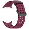 Adequado para Pulseira de Silicone com Cabeça de Metal para Samsung Watchultra Watch7Ultra Pulseira de Pulso Azul