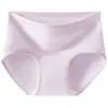 Calzones de Algodón Puro Clase A para Mujer con Entrepierna Extendida, Cintura Media, Entrepierna Antibacteriana 10A, Ajustados a la Cadera, Algodón Transpirable, Calzones Triángulo para Mujer