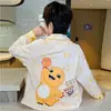Pijama Infantil, coleção primavera e outono para meninos, pijama de manga longa em algodão penteado, roupa de casa, design de desenho animado para meninos e adolescentes, novo estilo 2026