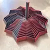 Estrella de Descompresión Impresa en 3D Ilusión Óptica Plegable Juguete Educativo para Niños Torre de Zanahoria Polygonal Espiral Tridimensional Escritorio