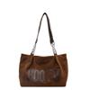 Bolsa Retro Fosca para Mulheres, Grande Capacidade, Nova Bolsa de Ombro Versátil Outono/Inverno 2026, Bolsa Tote Casual para o Dia a Dia e Trabalho