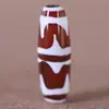 Pulseira de Contas Dzi de Ágata Natural Nove Olhos, Contas Soltas, Três Olhos, Vários Estilos, Acessórios de Pulseira Estilo Étnico Vintage