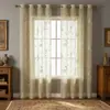 Cortinas Colgantes para Ventana Amazon Completamente Opacas con Estampado Dorado de Flores para Sala de Estar y Estudio, Cortinas Hechas a Medida Temu En Stock Dropshipping