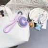 26 Letras Inglesas Llavero de Cuero para Coche Iniciales Exquisito Gama Alta Pareja Colgante para Mochila Escolar Regalo Venta al por Mayor
