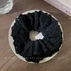 Gravata de Cabelo Elegante e Suave Estilo Coreano 2025 para Mulheres, Nova Faixa de Cabelo de Renda para Penteados de Coque, Acessório de Cabelo