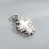 Hensen Mais Vendidos Pingente Cruz Amor Gota de Óleo Estrela Acessórios para Brincos DIY Personalizados Feitos à Mão