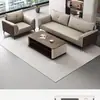 Conjunto de sofá e mesa de centro para escritório, para recepção e uso comercial, sofá de escritório moderno e simples, conjunto completo, outros