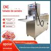 Fatiador Totalmente Automático, Máquina Comercial de Corte e Enrolamento de Carne Congelada, Grande Linha de Montagem Imitação Feito à Mão Fatiador de Carneiro para Restaurantes de Hot Pot