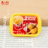 Nova Série de Embalagens Sabor Trigo Acessórios de Resina Cola Cremosa DIY Acessórios de Cabelo Presilhas de Cabelo Pingentes Capa de Celular Adesivos para Geladeira